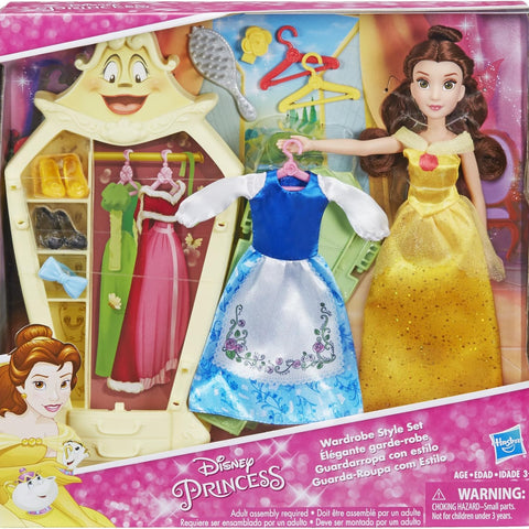 Pale Violet Red Disney Princess Belle Wardrobe Style Set HALSON ENTERPRISE Disneyprincessbellewardrobestyleset.jpg Dolls and Accessories