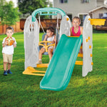 Dark Olive Green DOLU 4 in 1 Playground 2623 Toyzoona Dolu_4_In_1_Playground_2623_Kids_Playset_Toy_for_Indoor_Outdoor_Play_Age-_24_Months_Above2.jpg Outdoor and Active Play