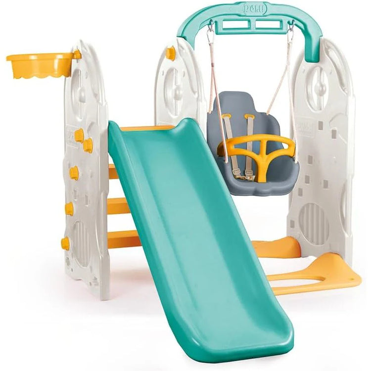 White Smoke DOLU 4 in 1 Playground 2623 Toyzoona Dolu_4_In_1_Playground_2623_Kids_Playset_Toy_for_Indoor_Outdoor_Play_Age-_24_Months_Above.webp Outdoor and Active Play