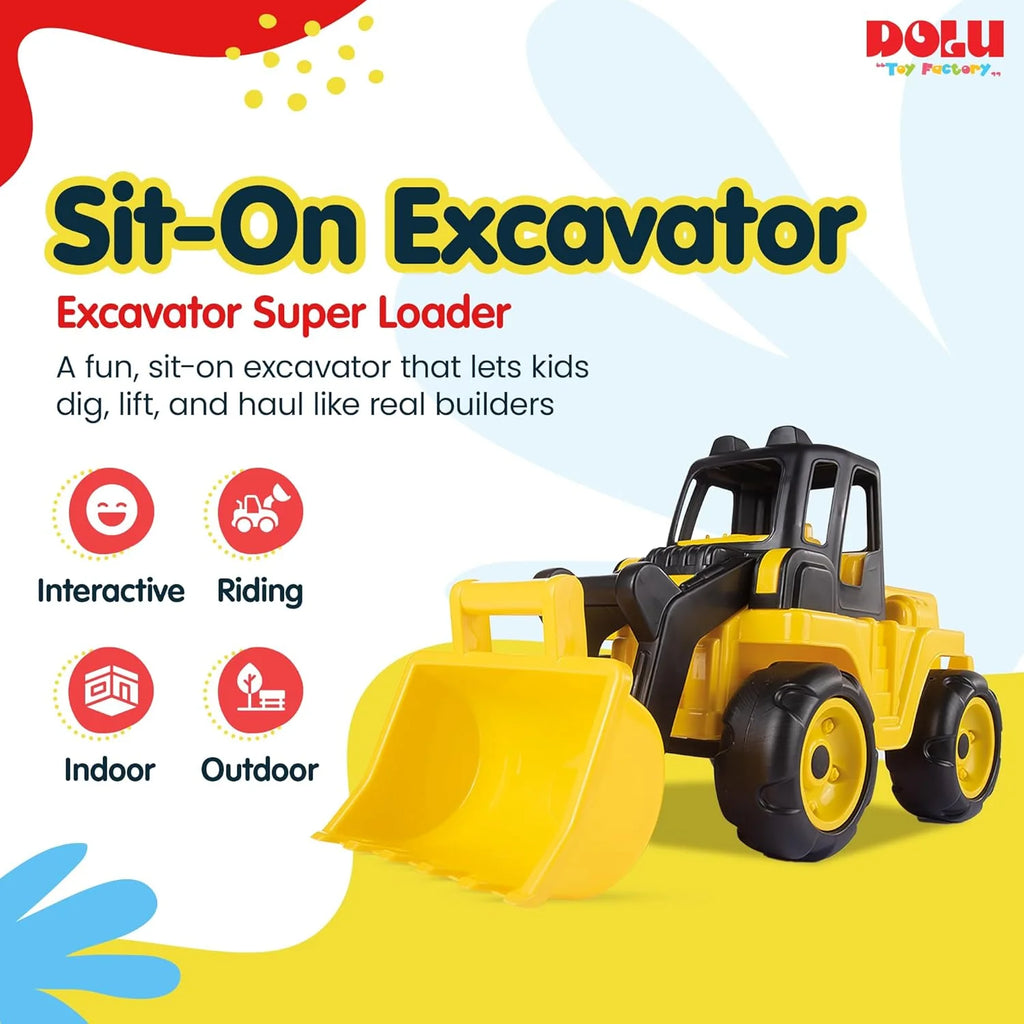 White Smoke DOLU Ride On Giant Loader 7134 Toyzoona Dolu_Giant_Loader_In_CtnPoster_7134_Kids_Playset_Toy_for_Indoor_Outdoor_Play_Age-_36_Months_Above3.webp Vehicles and Remote Control Toys