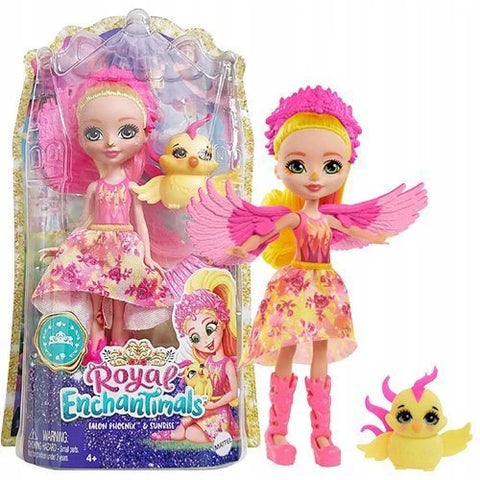 White Smoke Enchantimals Royals Falon Phoenix THE DREAM FACTORY FALCON4.webp Dolls and Accessories