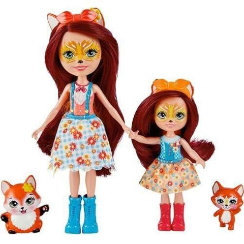 Enchantimals Felicity Fox and Flick Doll - Toyzoona