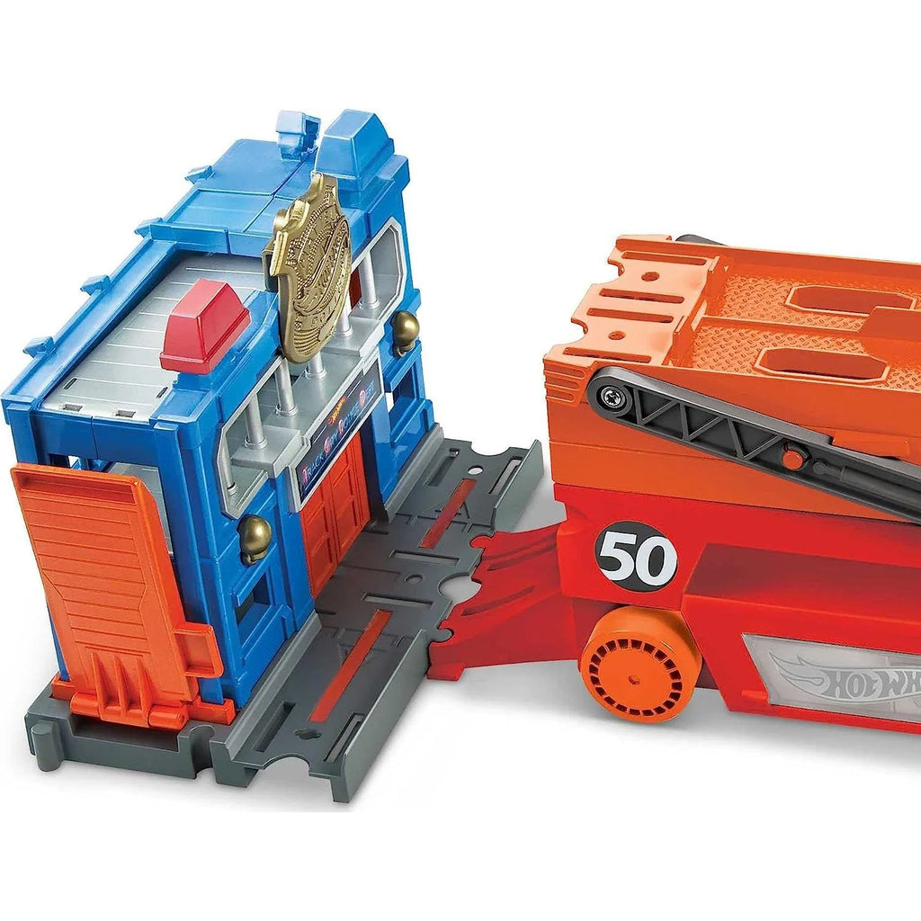 Hot Wheels Mega Red Hauler 50th