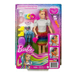 Barbie Leopard Raindow Hair doll