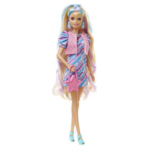 Barbie Fashion Doll Totally Hair Star