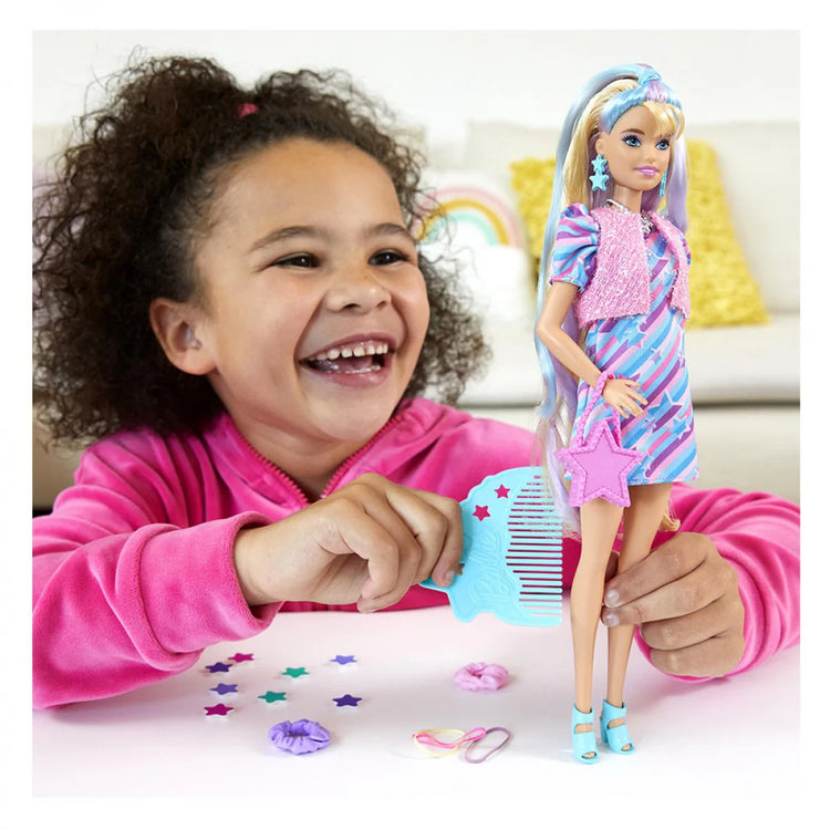 Barbie Fashion Doll Totally Hair Star