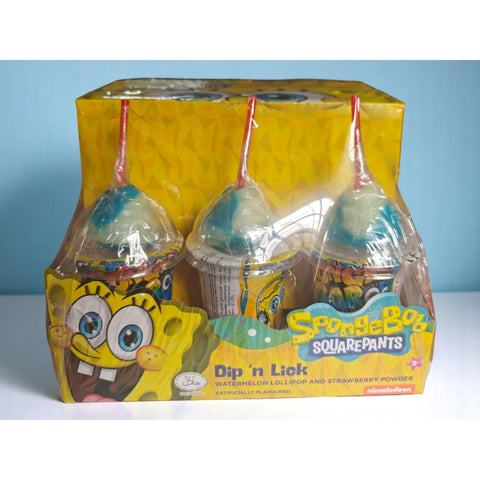 Dark Goldenrod Candy Toy Sponge Bob Dip N Lick Sweet Fun For Kids HALSON ENTERPRISE IMG20250506140159-Photoroom.jpg Candy