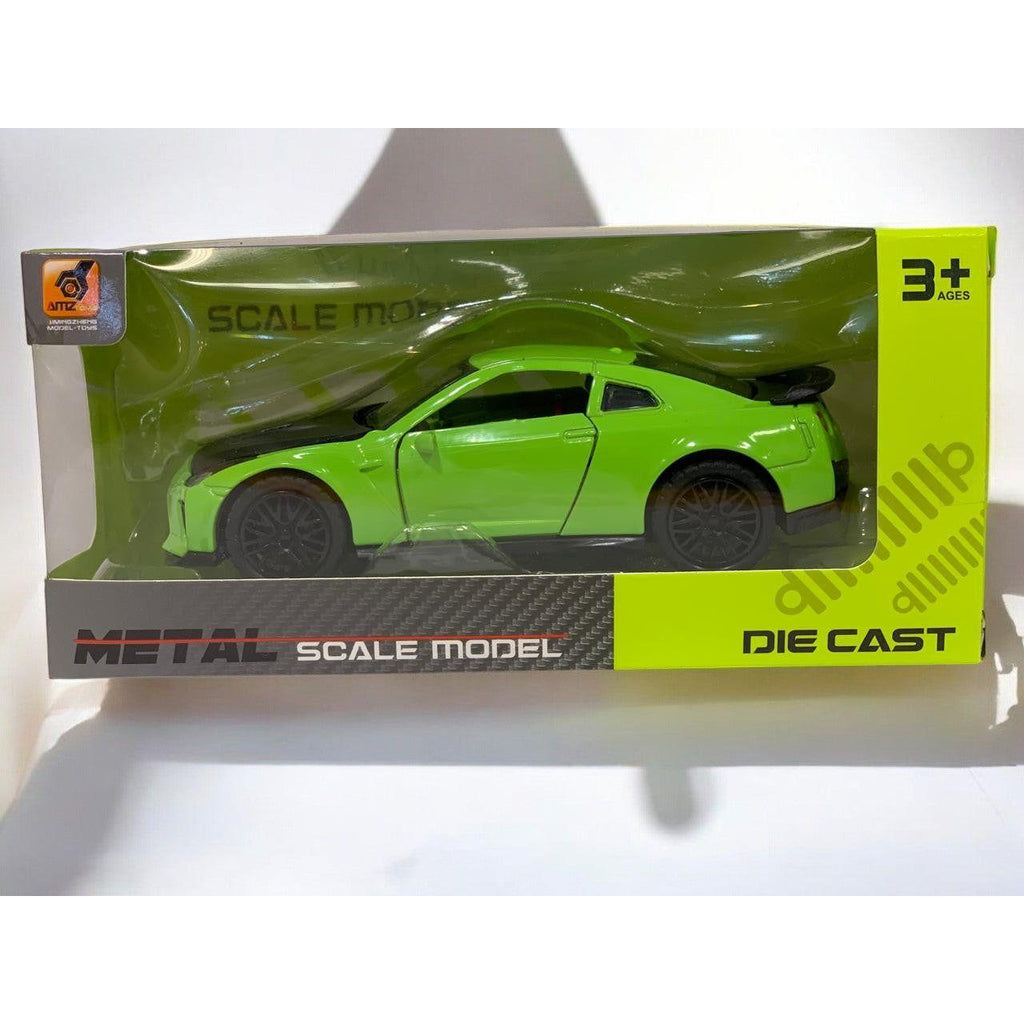 Light Gray Die Cast Nissan GTR Green 12cm HALSON ENTERPRISE IMG_4650-Photoroom.jpg Vehicles and Remote Control Toys