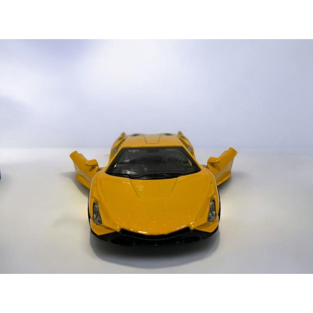 Buy Lamborghini Sian Yellow Die Cast Toy Car for Kids