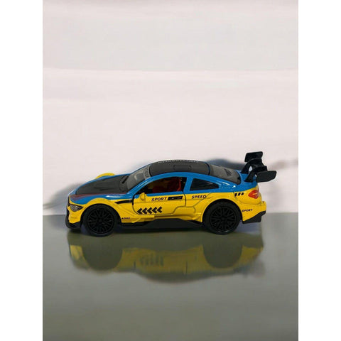Dark Slate Gray Die Cast BMW Racing Yellow Blue 12cm HALSON ENTERPRISE IMG_4799-Photoroom.jpg Vehicles and Remote Control Toys