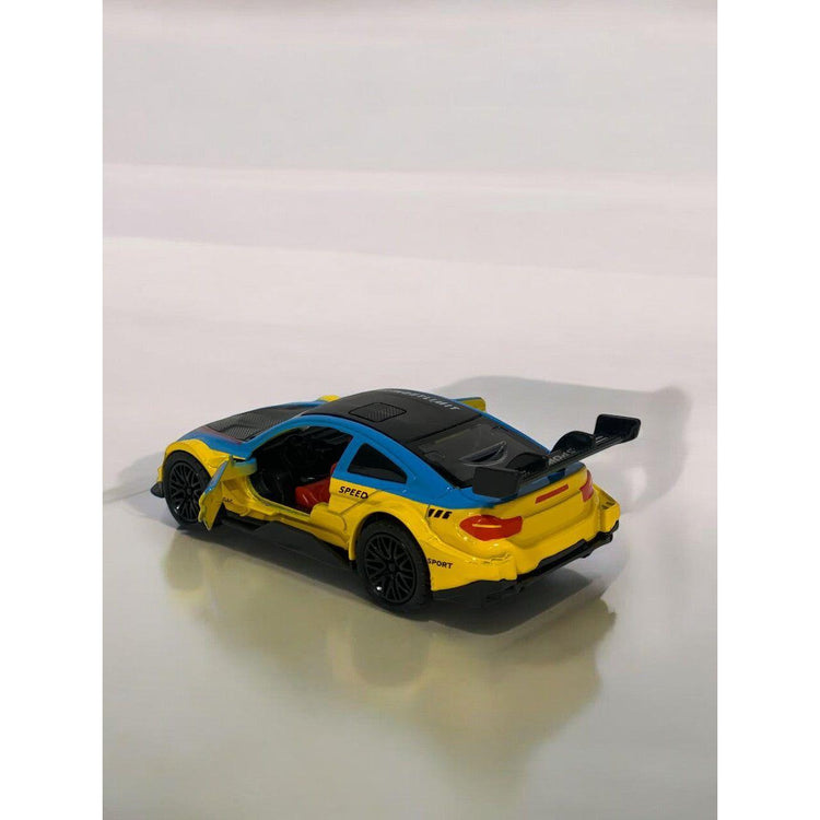 Gray Die Cast BMW Racing Yellow Blue 12cm HALSON ENTERPRISE IMG_4801-Photoroom.jpg Vehicles and Remote Control Toys