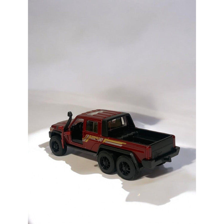 Gray Die Cast Landcruiser 70 6x6 Red 15cm HALSON ENTERPRISE IMG_4930-Photoroom.jpg Vehicles and Remote Control Toys