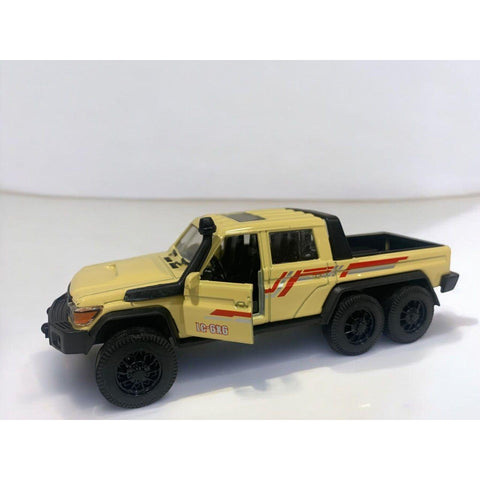 Light Gray Die Cast Landcruiser 70 6x6 Cream 15cm HALSON ENTERPRISE IMG_4954-Photoroom.jpg Vehicles and Remote Control Toys