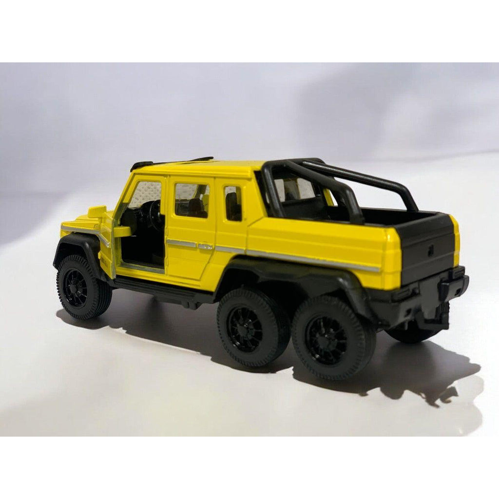 Black Die Cast Mercedes 70 6x6 Yellow 15cm HALSON ENTERPRISE IMG_4971-Photoroom.jpg Vehicles and Remote Control Toys