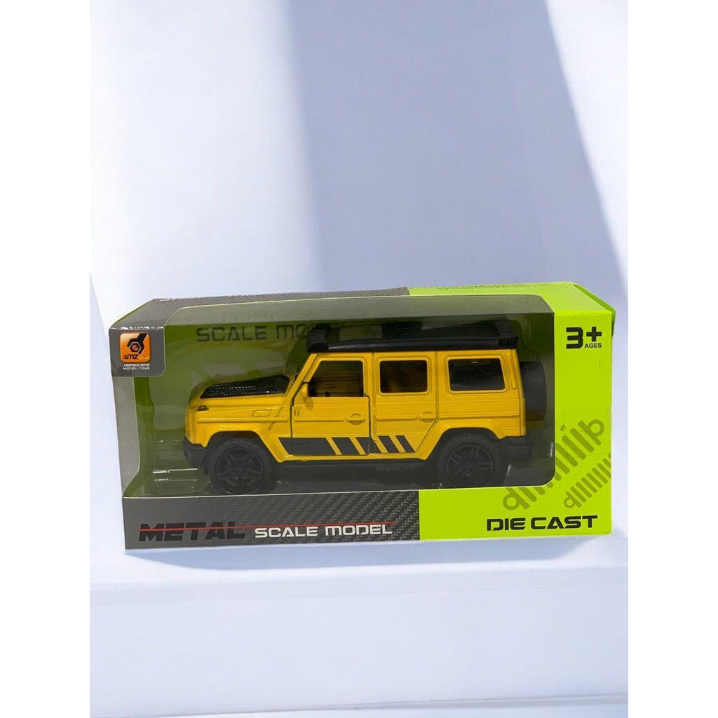 Light Gray Die Cast Mercedes G63 Yellow Black 12cm HALSON ENTERPRISE IMG_5076-Photoroom.jpg Vehicles and Remote Control Toys