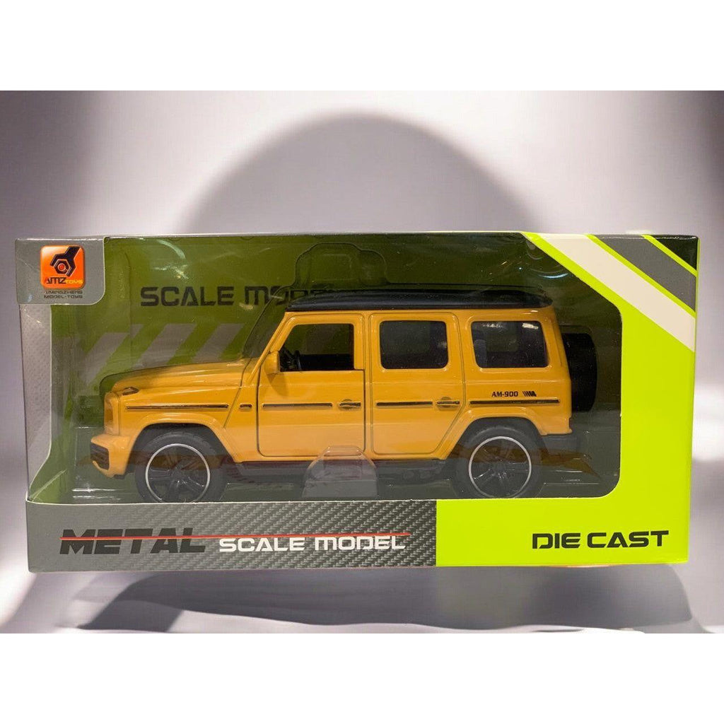 Dim Gray Die Cast Mercedes G63 Yellow 15cm HALSON ENTERPRISE IMG_5154-Photoroom.jpg Vehicles and Remote Control Toys