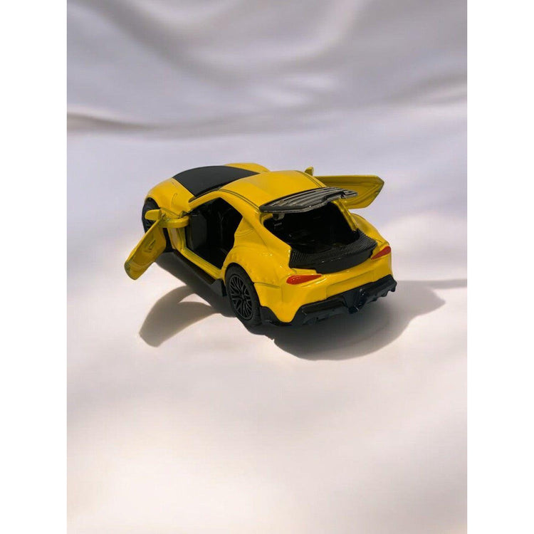 Light Gray Die Cast Toyota Supra Yellow 12cm HALSON ENTERPRISE IMG_5581-Photoroom.jpg Vehicles and Remote Control Toys