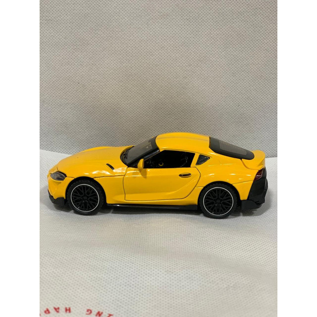 Dark Gray Die Cast Toyota Supra Yellow 15cm HALSON ENTERPRISE IMG_5708.jpg Vehicles and Remote Control Toys