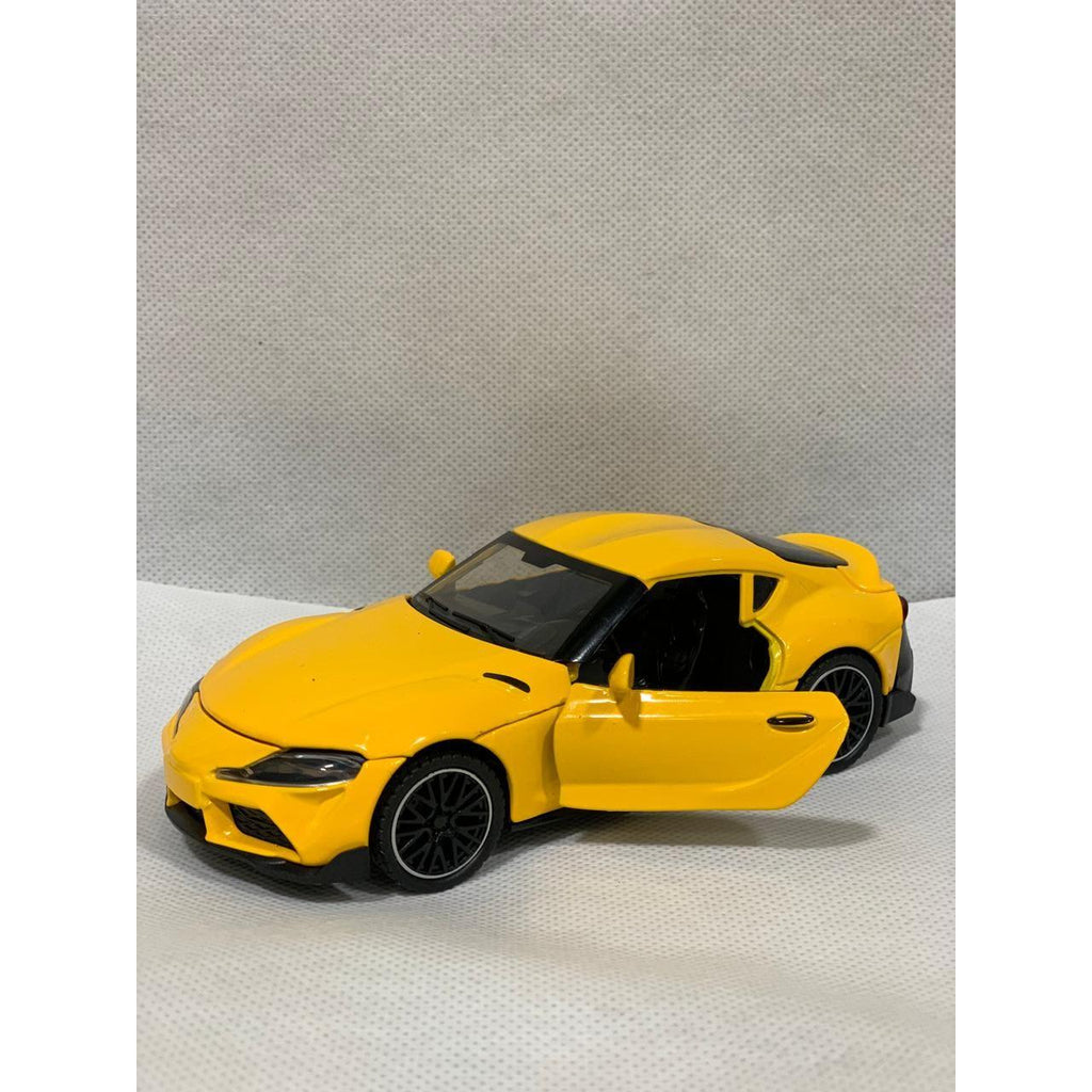 Dark Gray Die Cast Toyota Supra Yellow 15cm HALSON ENTERPRISE IMG_5709.jpg Vehicles and Remote Control Toys