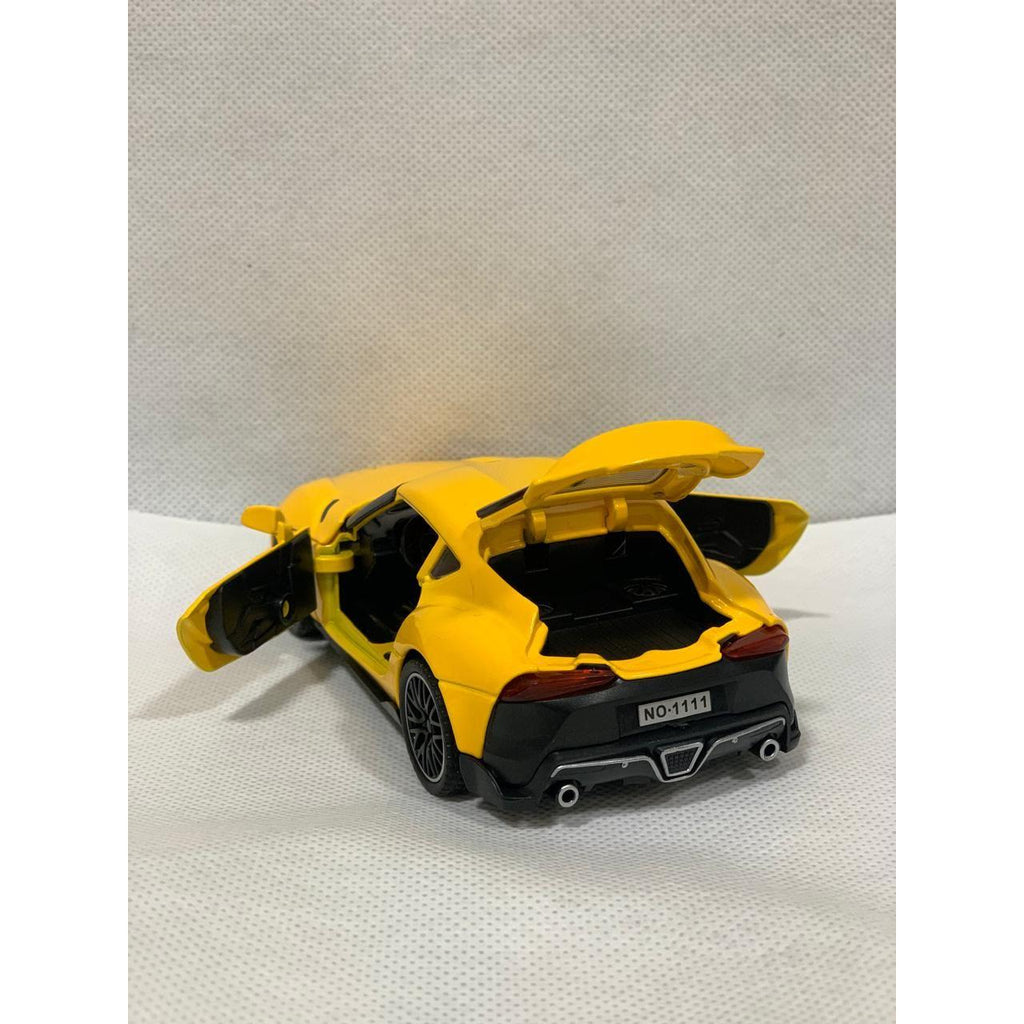 Gray Die Cast Toyota Supra Yellow 15cm HALSON ENTERPRISE IMG_5711.jpg Vehicles and Remote Control Toys