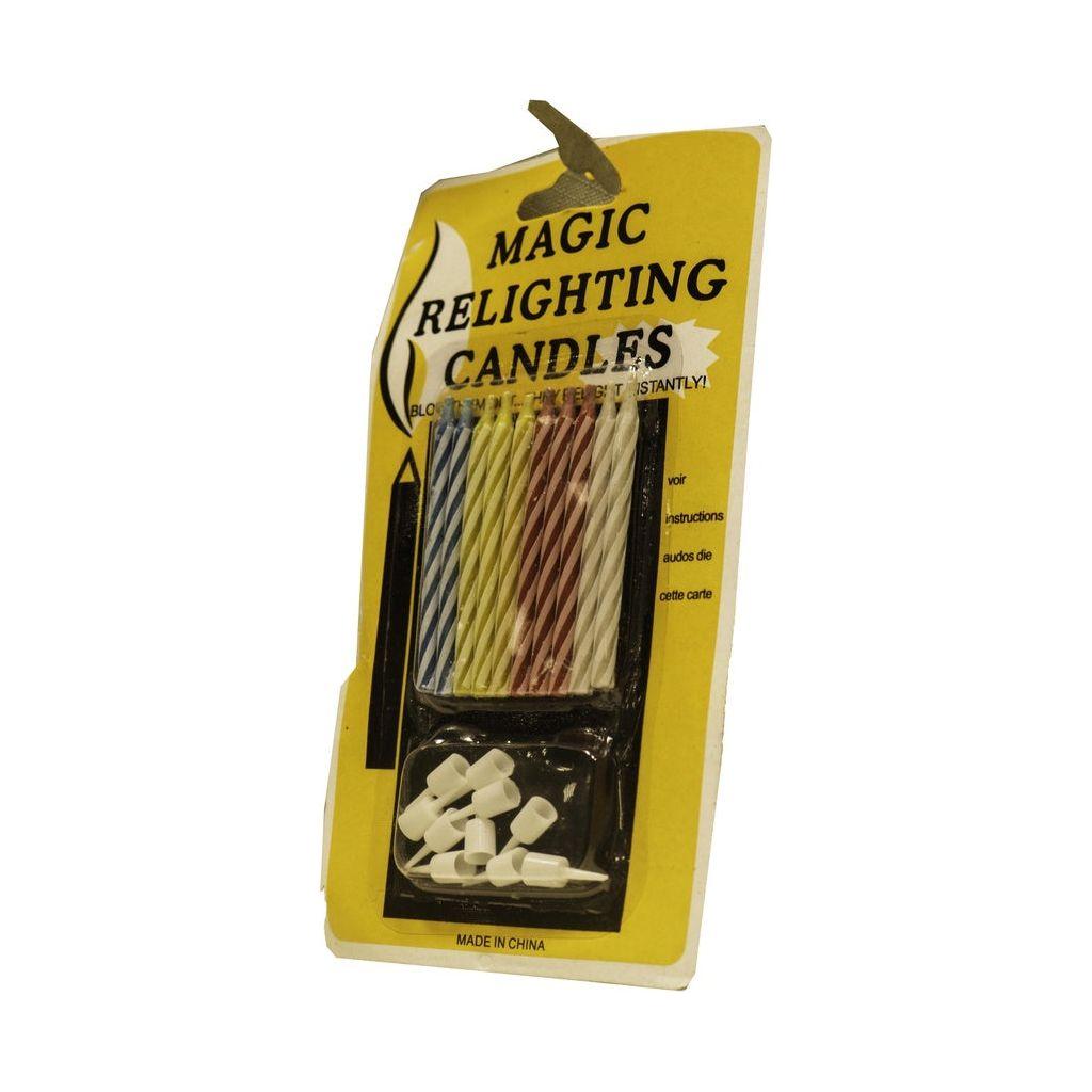 Goldenrod Magic Relighting Candles Toyzoona MagicRelightingCandles.jpg Gift, Party Goods & Wrapping Paper