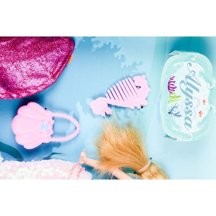 Light Gray Mermaid Alyssa for Fashionable Deep Sea Roleplay Adventures HALSON ENTERPRISE MermaidAlyssa.jpg Dolls and Playsets