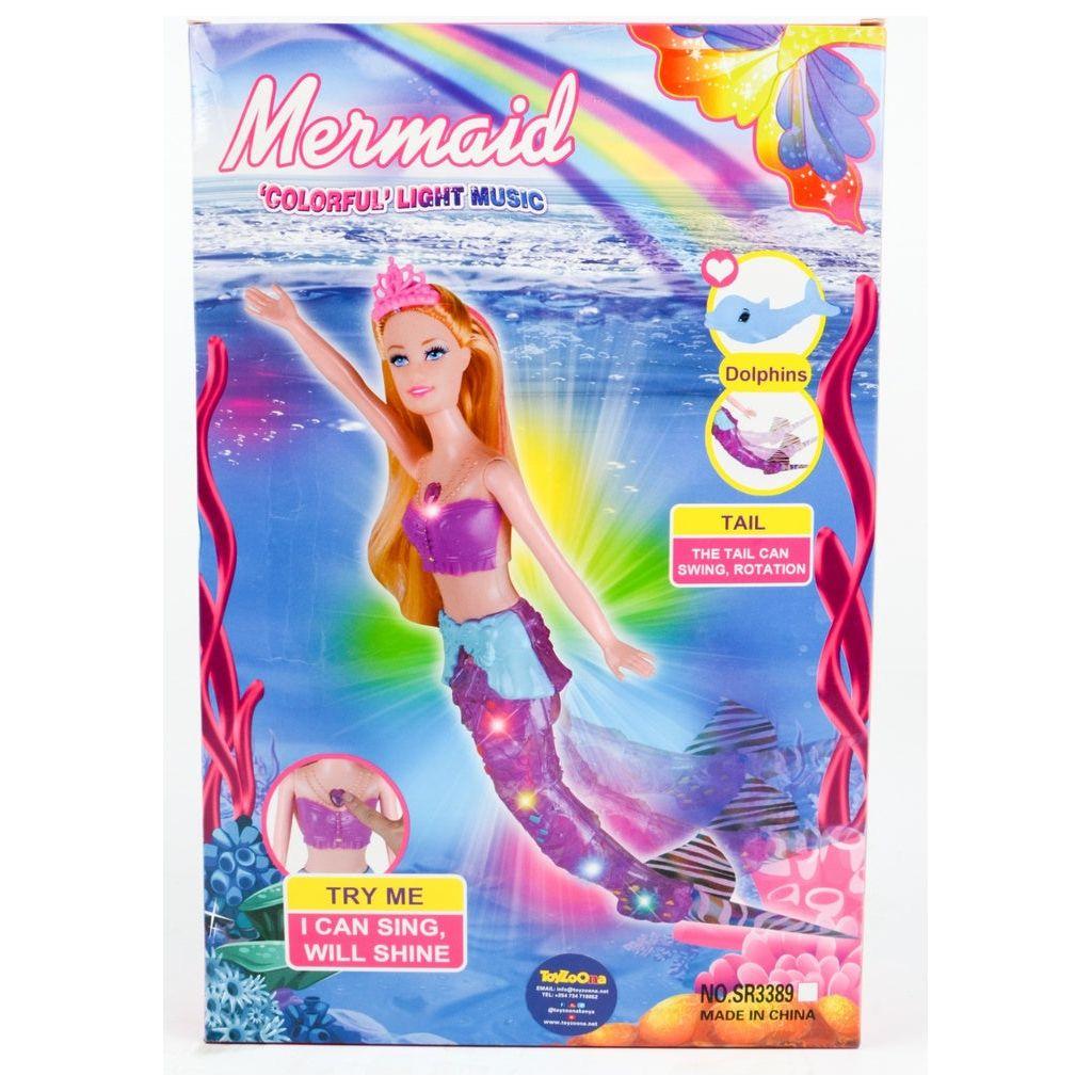 Light Gray Mermaid Doll a303052 HALSON ENTERPRISE MermaidDolla303052.jpg Dolls and Playsets