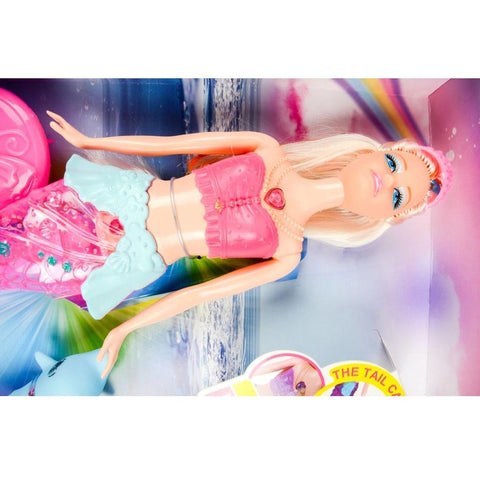 Gray Mermaid Doll a303052 HALSON ENTERPRISE mermaid-doll-a303052-toyzoona.jpg Dolls and Playsets