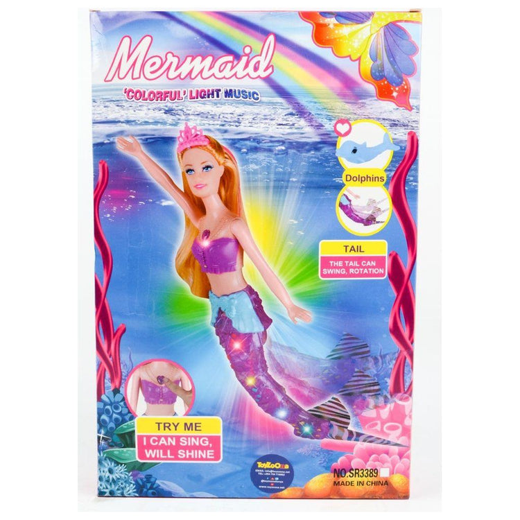 Light Gray Mermaid Doll a303052 HALSON ENTERPRISE MermaidDolla303052.jpg Dolls and Playsets