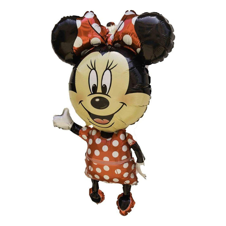 Dark Khaki Minnie Mouse Foil Balloon (Large) - Add Fun to Every Kids’ Party Toyzoona MinnieMouseFoilBalloonLarge_1.jpg Gift, Party Goods & Wrapping Paper