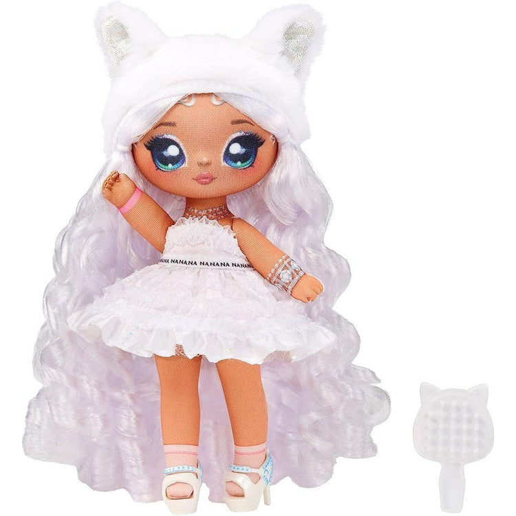 Light Gray Na Na Na Surprise Doll for Stylish Surprises and Dress-Up Joy THE DREAM FACTORY NANANASurpriseDoll_4.jpg Dolls and Playsets