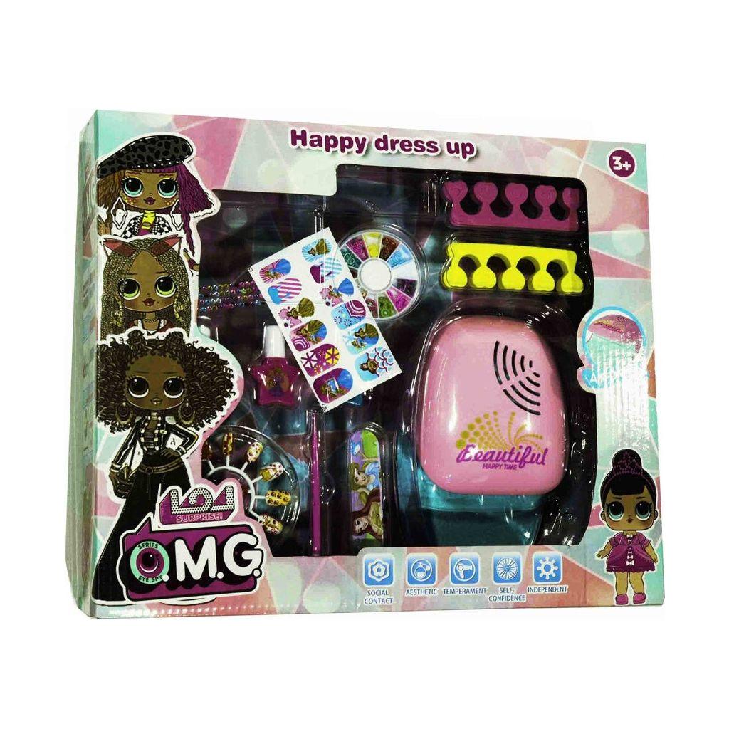 Gray Omg Make Up Set A177066 Toyzoona OmgMakeUpSetA177066_2.jpg Costume, Dress Up and Apparel