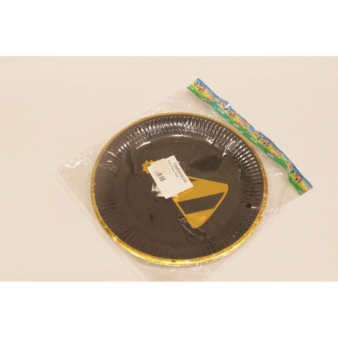 Tan Party Paper Plate Toyzoona party-paper-plate-toyzoona.jpg Gift, Party Goods & Wrapping Paper