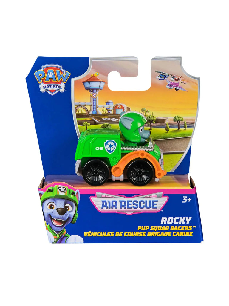 White Smoke Paw Patrol Air Rescue Rocky Small Car HALSON ENTERPRISE PawPatrolAirRescuerocky.webp Action Figures and Play Sets