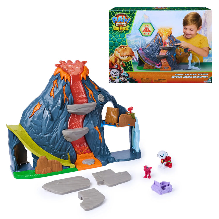 White Smoke Paw Patrol Super Lava Blast Playset HALSON ENTERPRISE Pawpatrollavablast.webp Action Figures and Play Sets