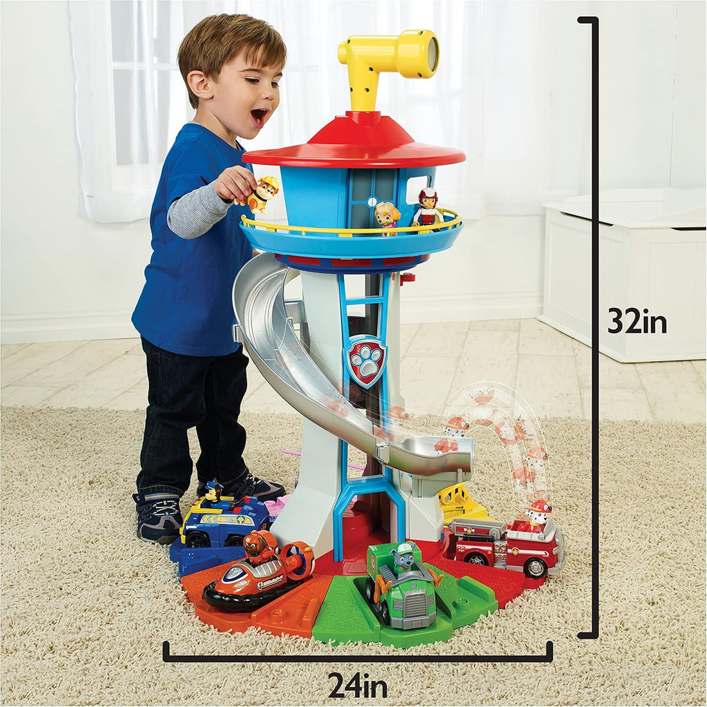 Antique White Paw Patrol My Size Lookout Tower HALSON ENTERPRISE Pawpatrolmysizelookouttower2.jpg Action Figures and Play Sets