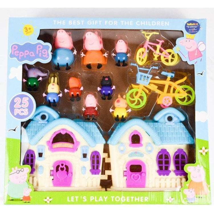 Light Gray Peppa Pig Playhouse HALSON ENTERPRISE PeppaPigPlayhouse_1.jpg Dolls and Playsets