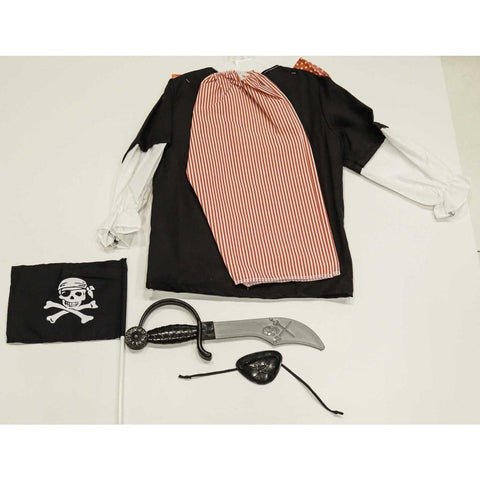 Light Gray Pirate Costume for Brave Little Explorers Toyzoona pirate-costume-toyzoona.jpg Costume, Dress Up and Apparel