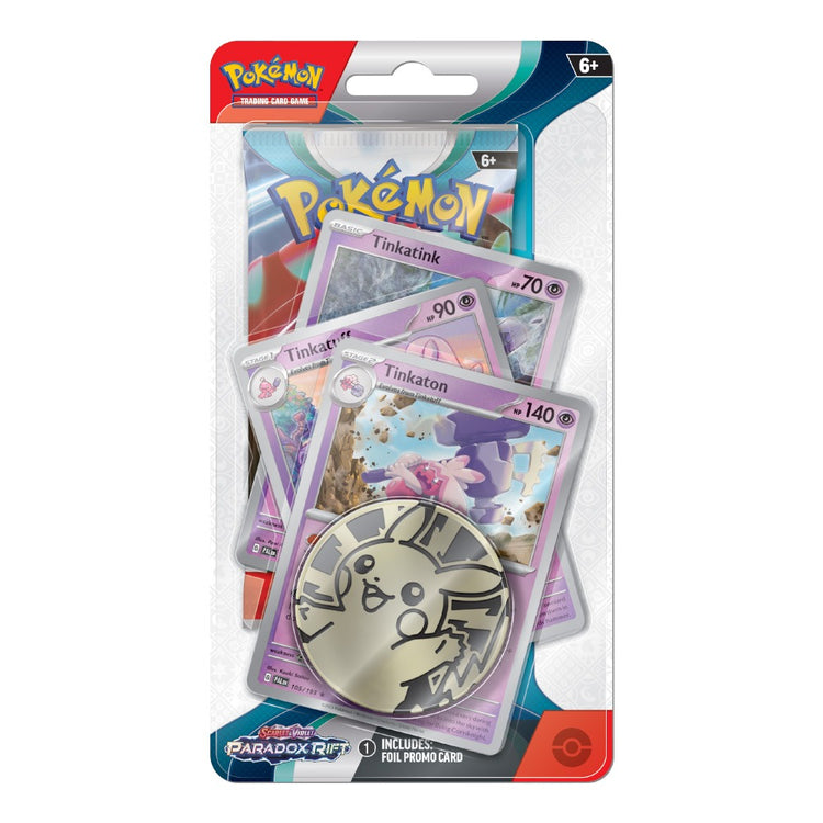 Gray Pokemon Paradox Rift Booster Pack HALSON ENTERPRISE Pokemon-Paradox-Rift-Premium-Blister.jpg Collectibles