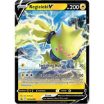 Gray Pokémon Crown Zenith Regieleki V Toyzoona PokemonCrownZenithRegielekiV_2.jpg Collectible Trading Cards