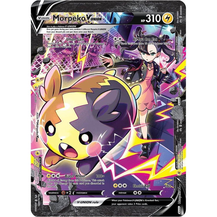 Dark Slate Gray Pokémon Morpeko V Union Premium Playmat Online Purchase PokemonMorpekoVUNIONPremiumPlaymat_5.jpg Collectible Trading Cards