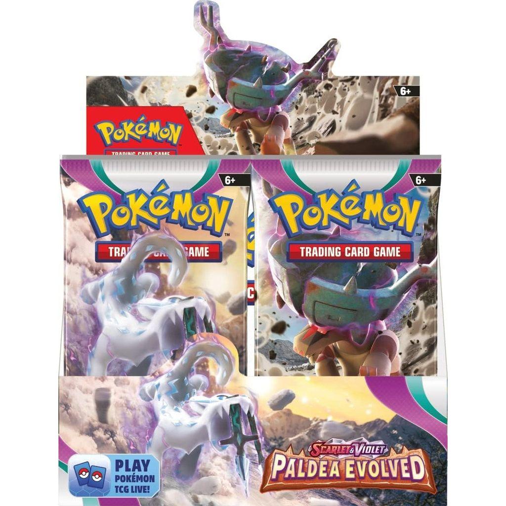 Gray Pokemon Paldea Evolved Trading Card Toyzoona PokemonPaldeaEvolvedTradingCard.jpg Collectible Trading Cards