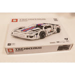 Light Gray Kids’ Collector Car – Porsche 918 Retro (8159) Toyzoona Porsche918Retro8159_1.jpg Building and Construction