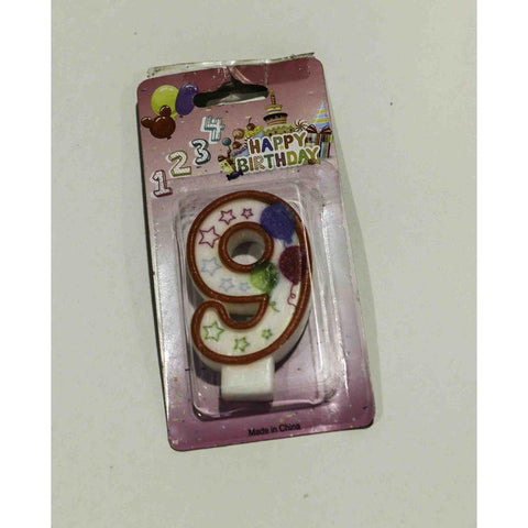 Gray Q12 Candle Number Toyzoona q12-candle-number-toyzoona.jpg Gift, Party Goods & Wrapping Paper