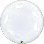 Lavender Qualatex Baby Footprints 49459 Balloon – Perfect for Baby Shower Decorations Toyzoona QualatexBabyFootprints49459Balloon.jpg Gift, Party Goods & Wrapping Paper