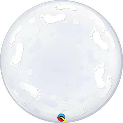Lavender Qualatex Baby Footprints 49459 Balloon – Perfect for Baby Shower Decorations Toyzoona QualatexBabyFootprints49459Balloon.jpg Gift, Party Goods & Wrapping Paper