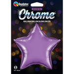 Dark Gray Qualatex Chrome Star Purple 90079 Toyzoona QualatexChromeStarPurple90079.jpg Gift, Party Goods & Wrapping Paper
