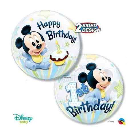 Light Gray Qualatex Disney Micky Bday 12864 Balloon - Birthday Balloon Fun for Children Toyzoona QualatexDisneyMickyBday12864Balloon.jpg Gift, Party Goods & Wrapping Paper