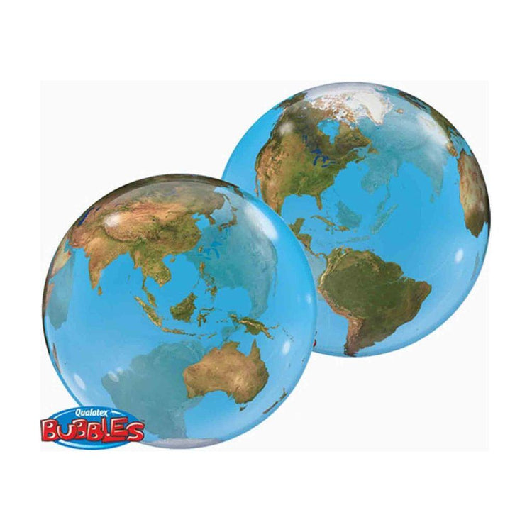 Steel Blue Qualatex Earth 16871 Balloon – Educational Globe Balloon for Kids Celebrations Toyzoona QualatexEarth16871Balloon.jpg Gift, Party Goods & Wrapping Paper