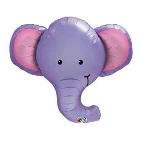 Dark Gray Qualatex Elephant 16136 Balloon – Cute Safari Balloon for Kids Parties Toyzoona QualatexElephant16136Balloon.jpg Gift, Party Goods & Wrapping Paper